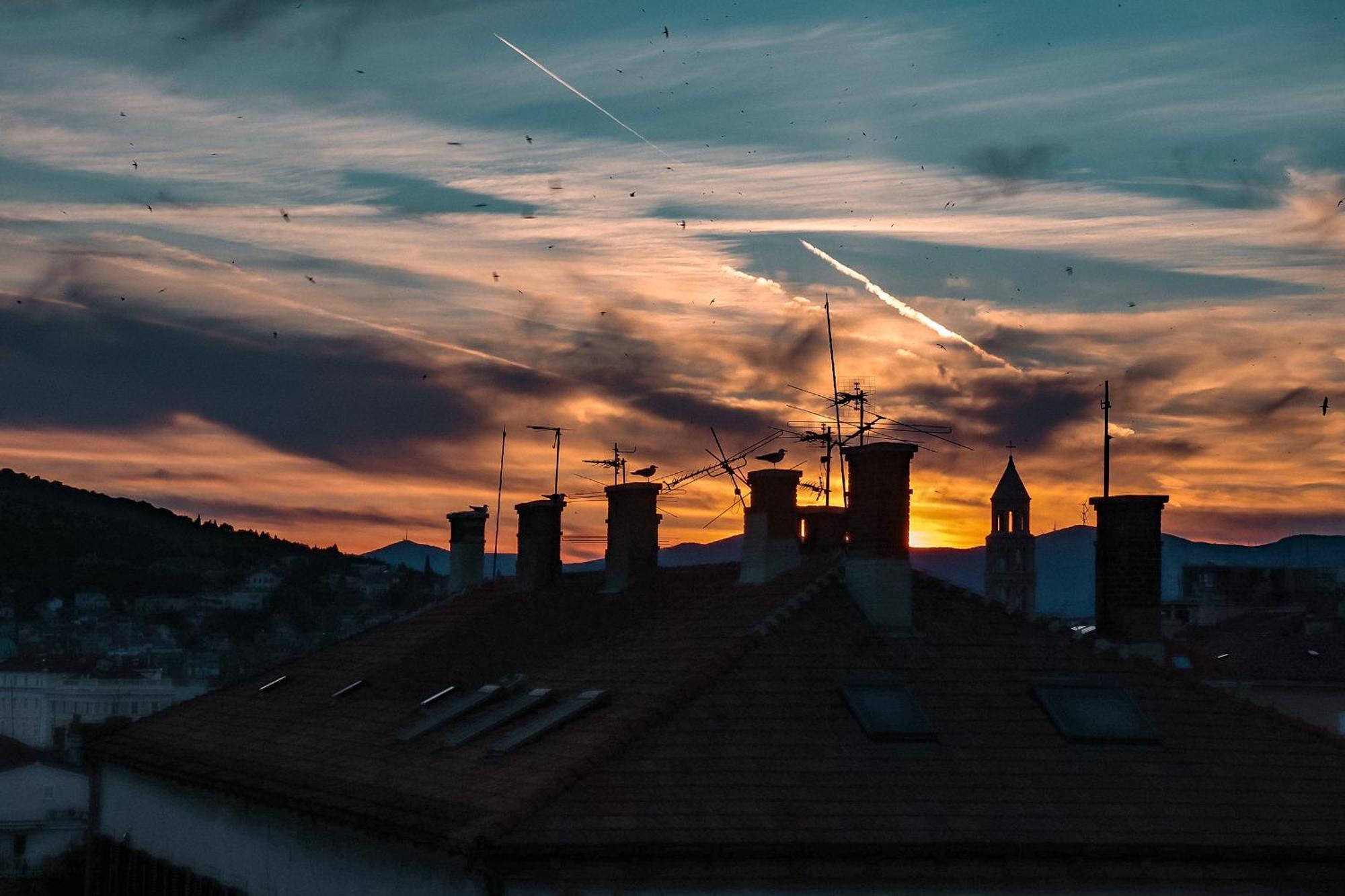 City Center Sunset Penthouse Spalato Esterno foto